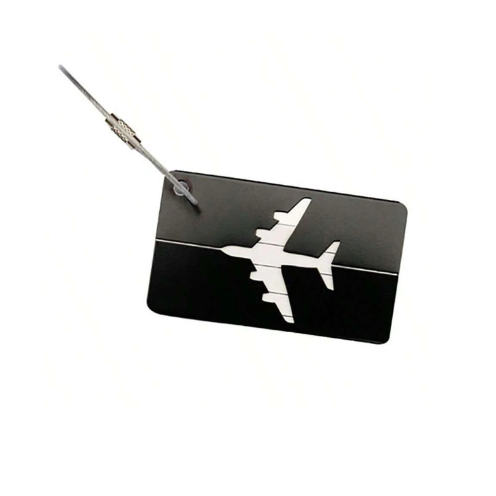 Aluminium Luggage Tag – Secure & Stylish Travel Companion