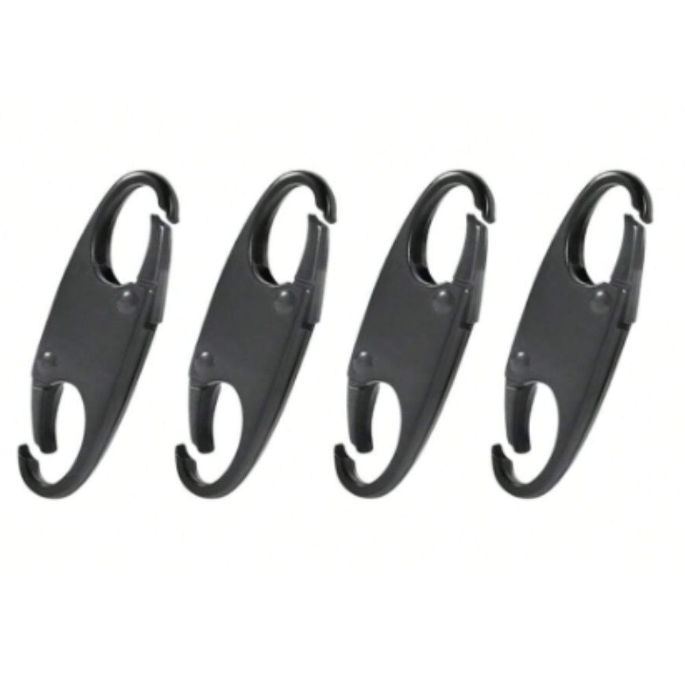 4Pcs Double S-Shaped Small Carabiner Clips – Secure, Durable & Multi-Purpose!